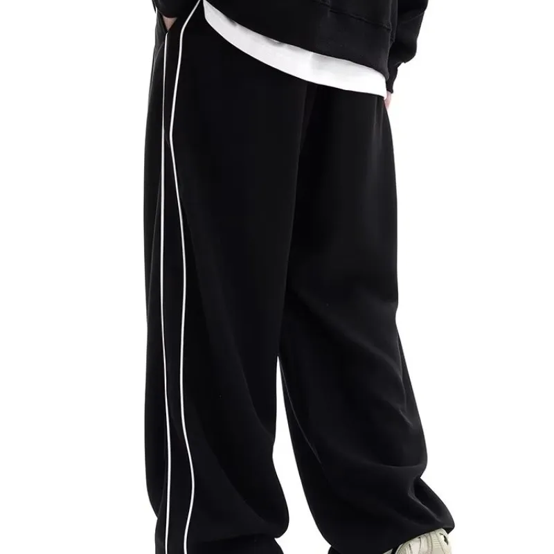 TONYBEAR Casual Pants Men Black-1