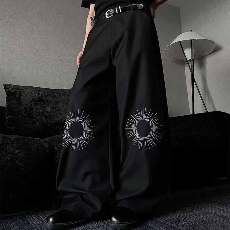 TONYBEAR Casual Pants Men Black-2
