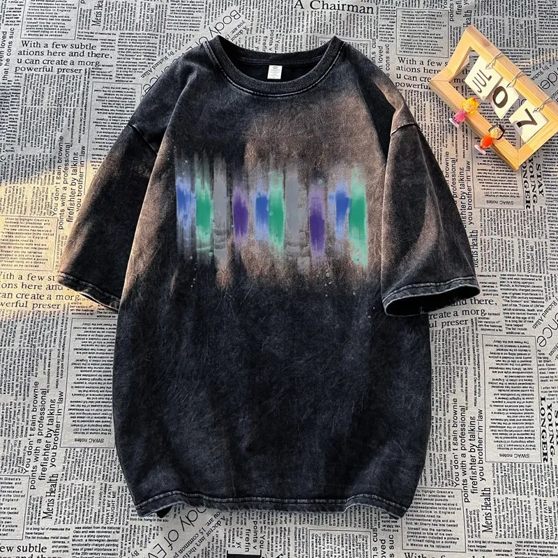 TONYBEAR T Shirts Men Black-2