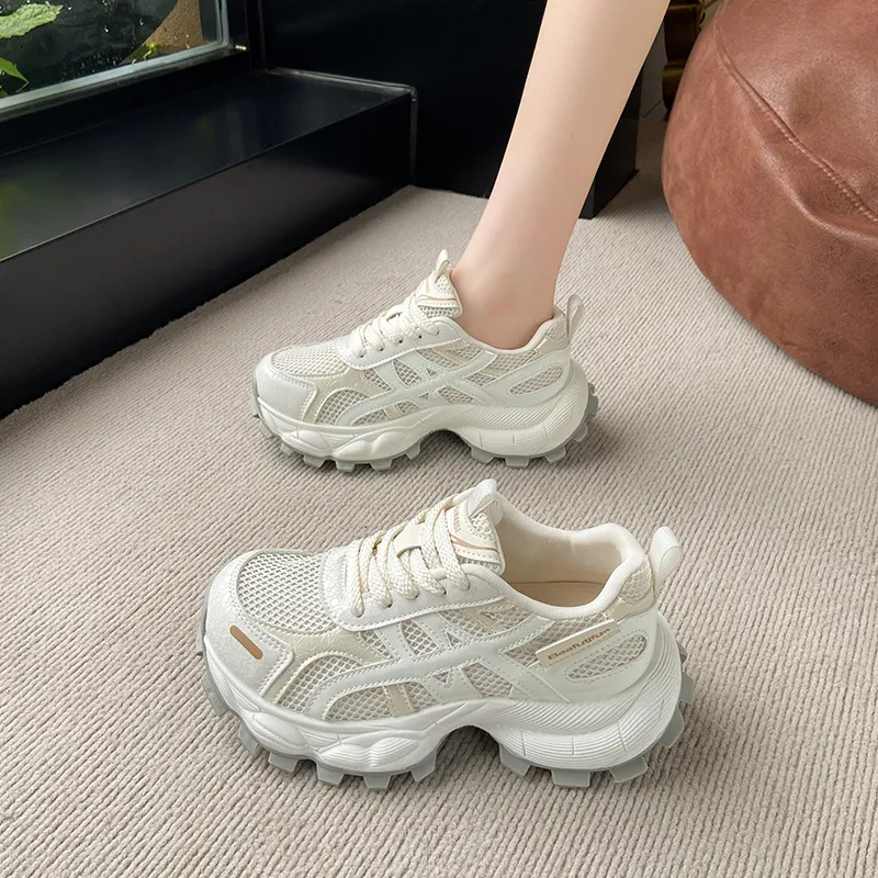 TONYBEAR Mid Top Chunky Sneakers Women's-1
