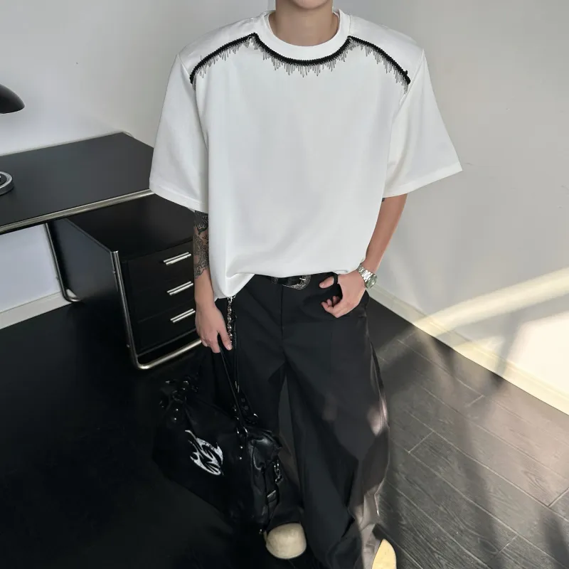 TONYBEAR T Shirts Men White-4