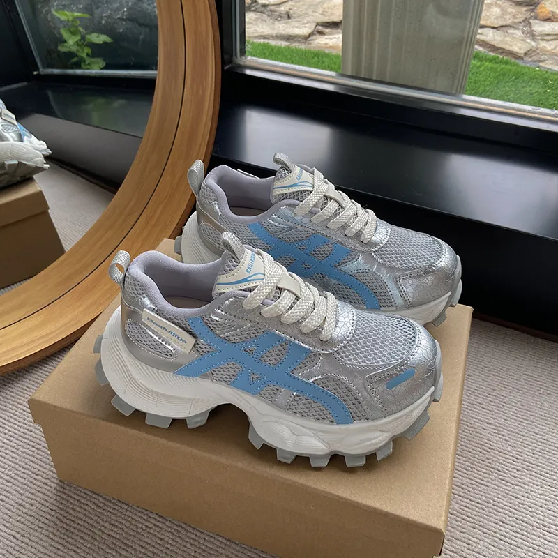 TONYBEAR Mid Top Chunky Sneakers Women's-12