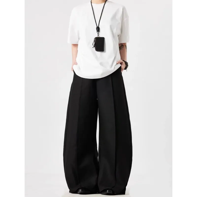 TONYBEAR Casual Pants Men Black-2