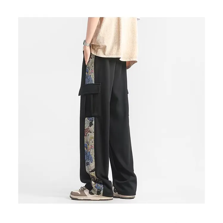 TONYBEAR Casual Pants Men's Black-1