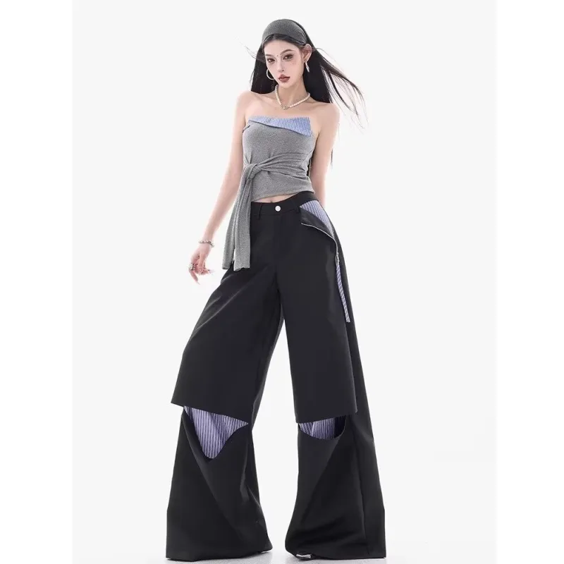 TONYBEAR Casual Pants Men Black-5