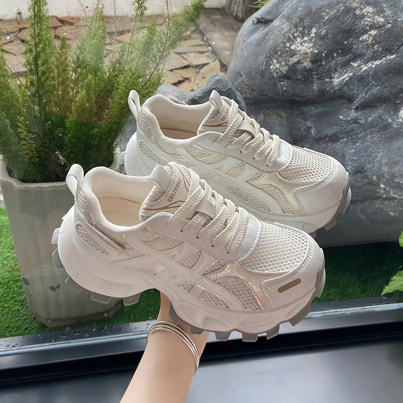 TONYBEAR Mid Top Chunky Sneakers Women's-4