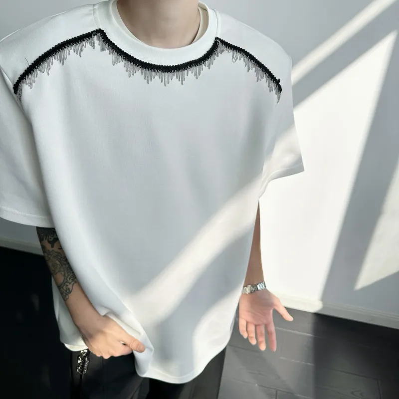 TONYBEAR T Shirts Men White-3