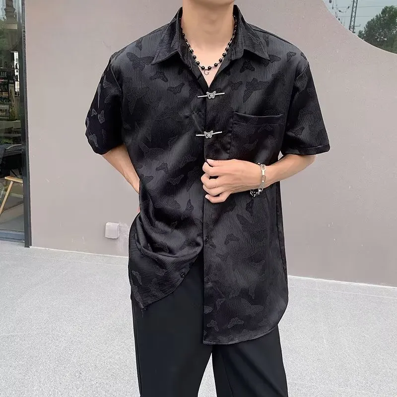 TONYBEAR Shirts Men Black-4