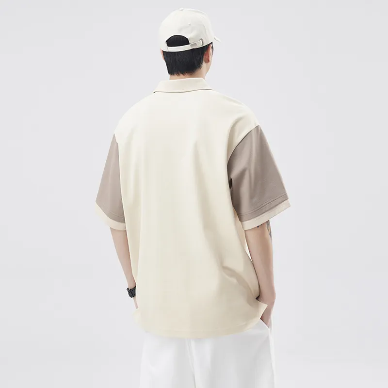 TONYBEAR T Shirts Men Apricot-1