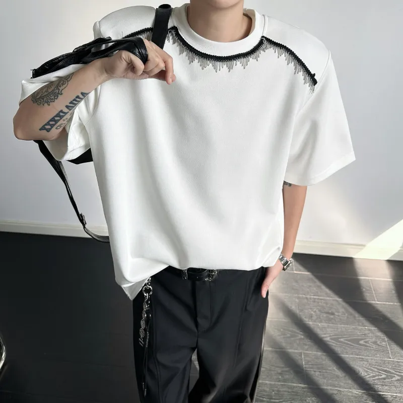TONYBEAR T Shirts Men White-6