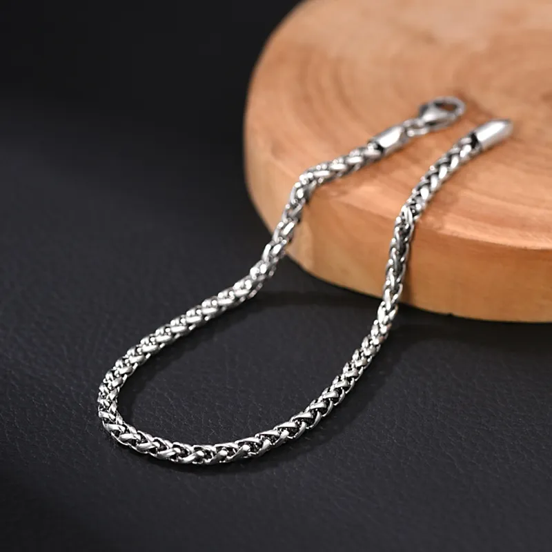 PUENTE S925 Silver Bracelets Men's-5