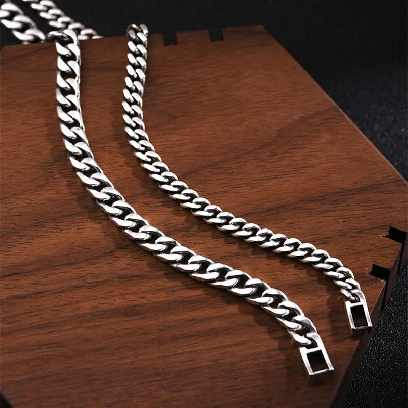 PUENTE S925 Silver Bracelets Men's-10