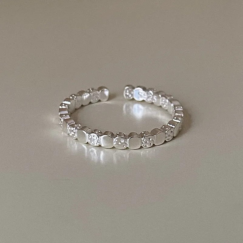 PUENTE S925 Sterling Silver Rings Women's-5