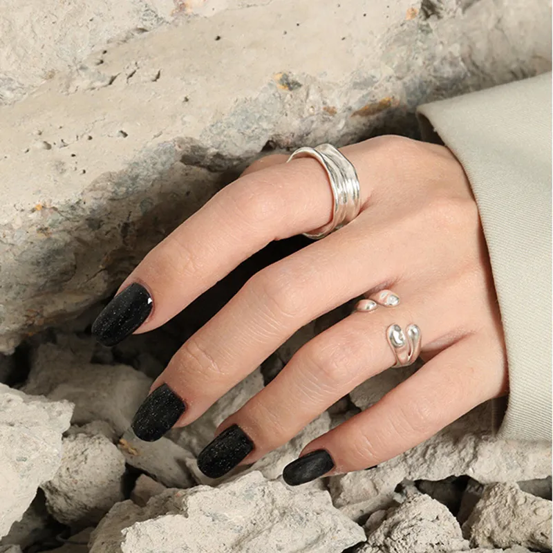 PUENTE S925 Sterling Silver Rings Women's-1