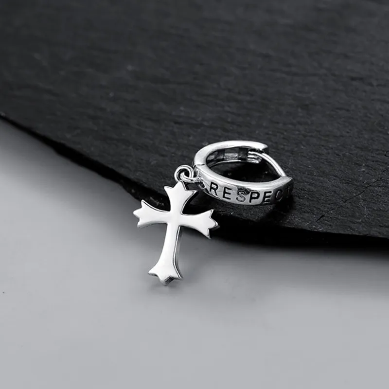 PUENTE 925 Sterling Silver Earrings Men's-4