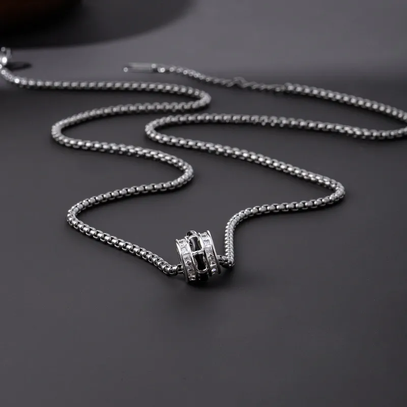 PUENTE S999 Fine Silver Necklaces Men's-4