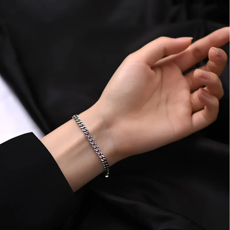 PUENTE S925 Silver Bracelets Men's-3