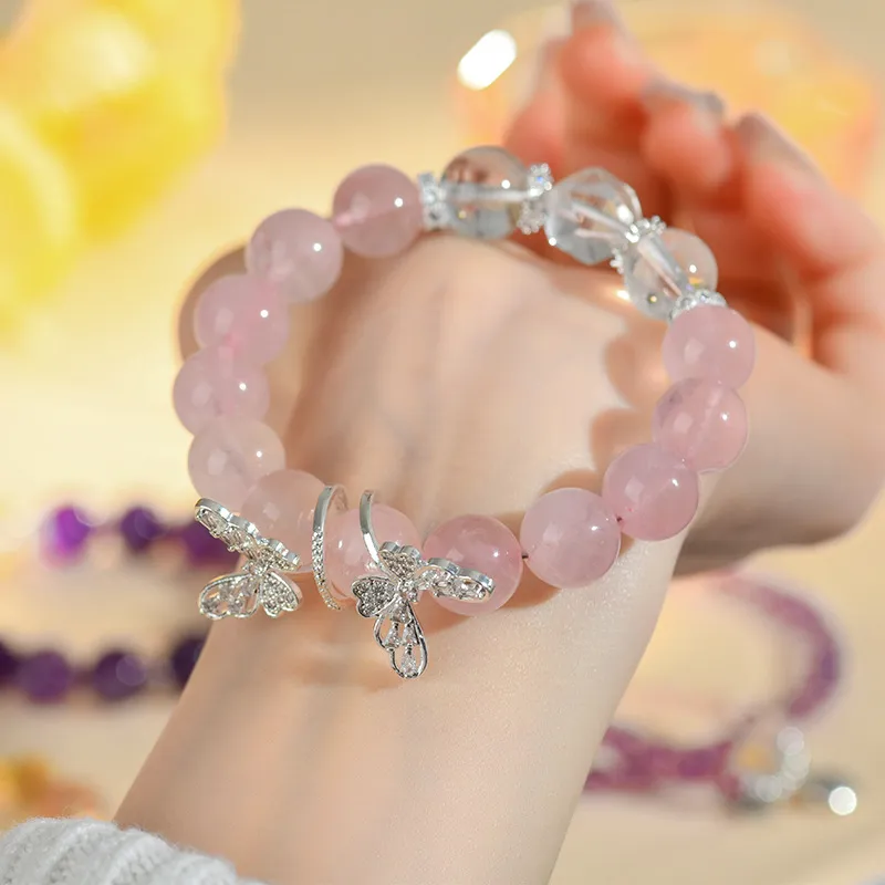 PUENTE White Crystal Bracelets Women's-1