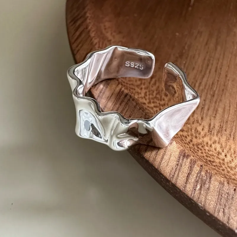 PUENTE S925 Sterling Silver Rings Women's-5