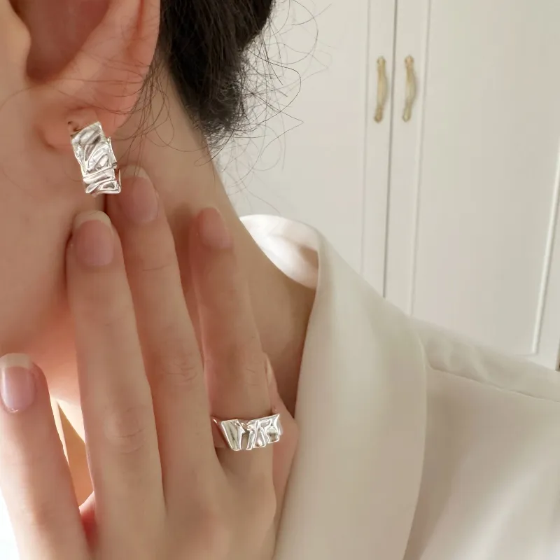 PUENTE S925 Sterling Silver Rings Women's-3
