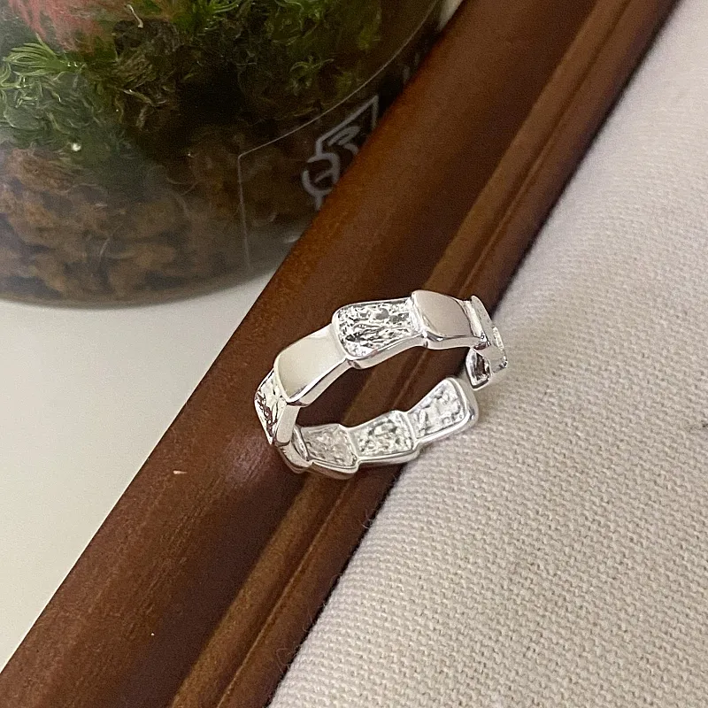 PUENTE S925 Sterling Silver Rings Women's-6