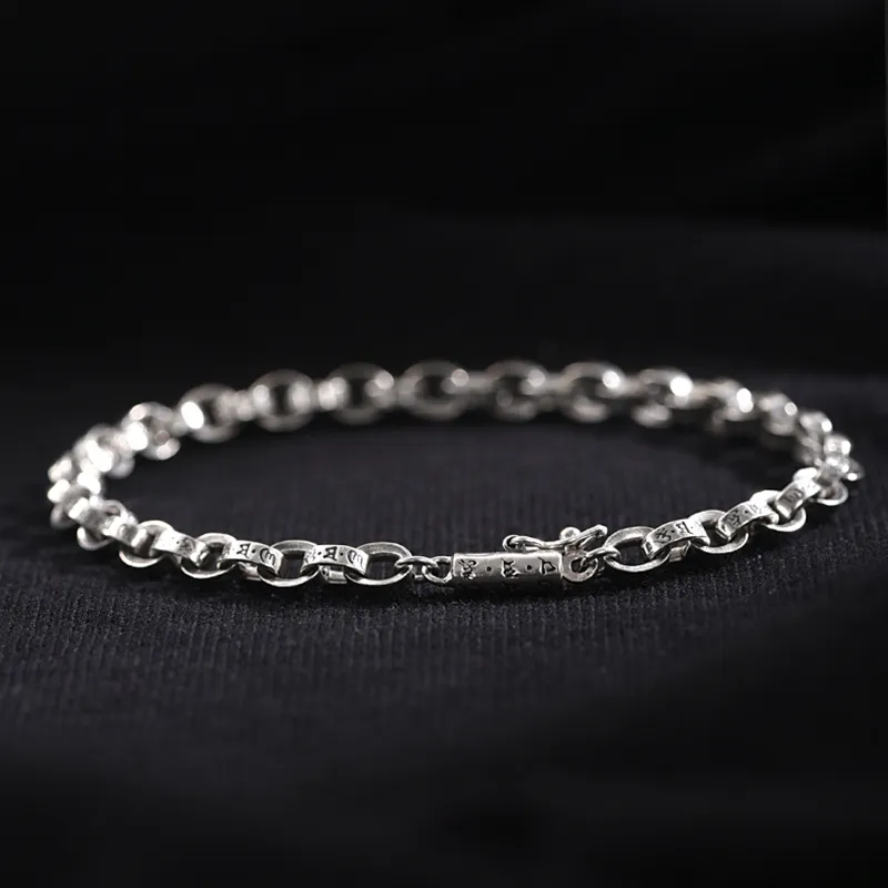 PUENTE S925 Silver Bracelets Men's-4