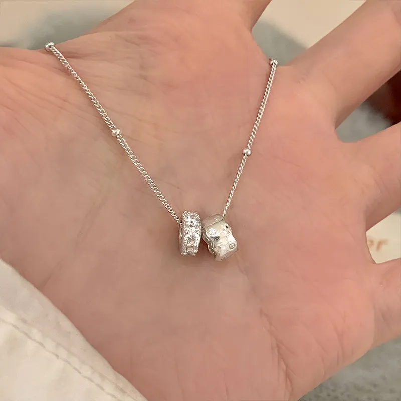 PUENTE 925 Sterling Silver Collarbone Chain Women's-1