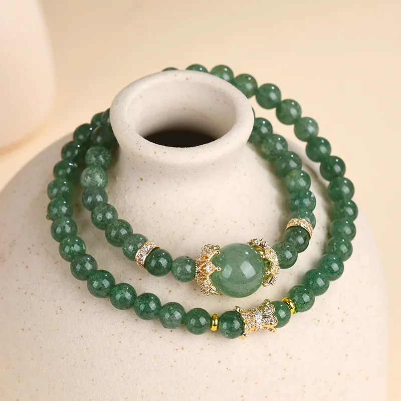 PUENTE Strawberry Quartz Bracelets Women's-4