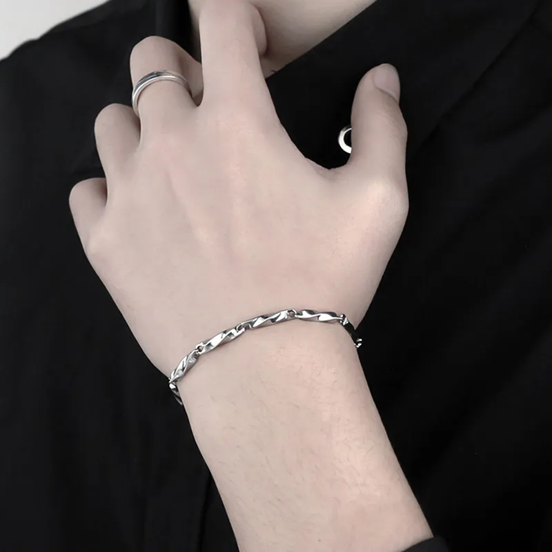 PUENTE 925 Sterling Silver Bracelets Men's-2