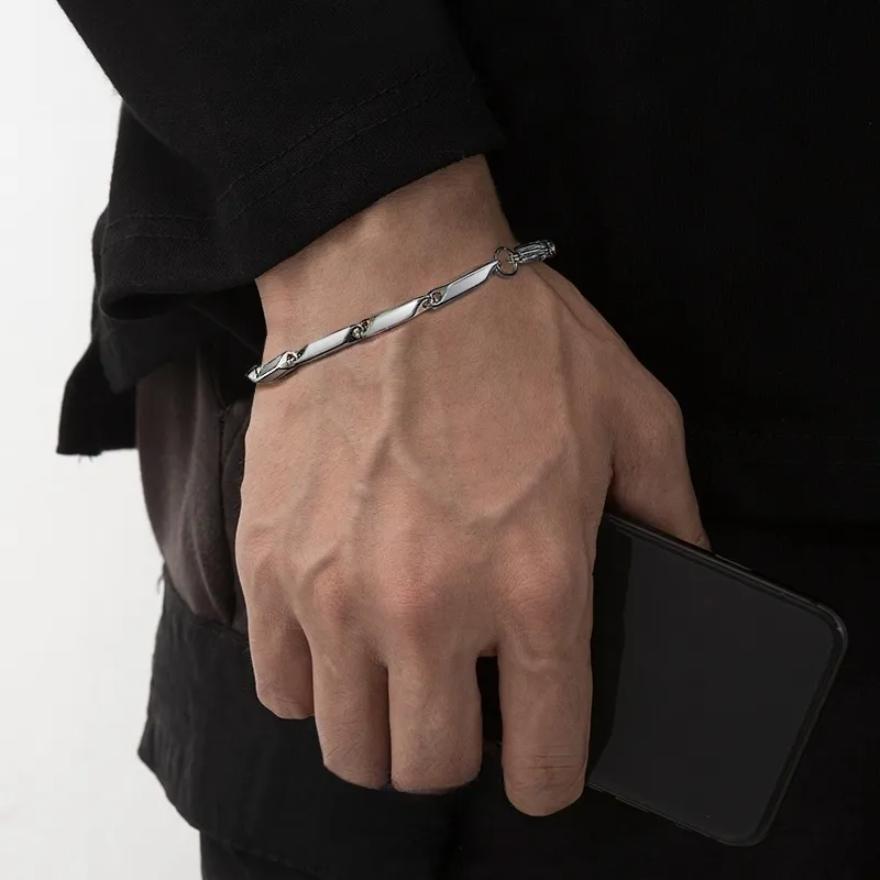 PUENTE 925 Sterling Silver Bracelets Men's-2