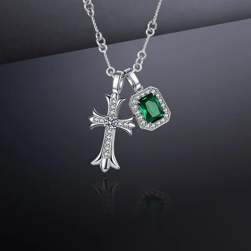 PUENTE 925 Sterling Silver Necklaces Men's-4