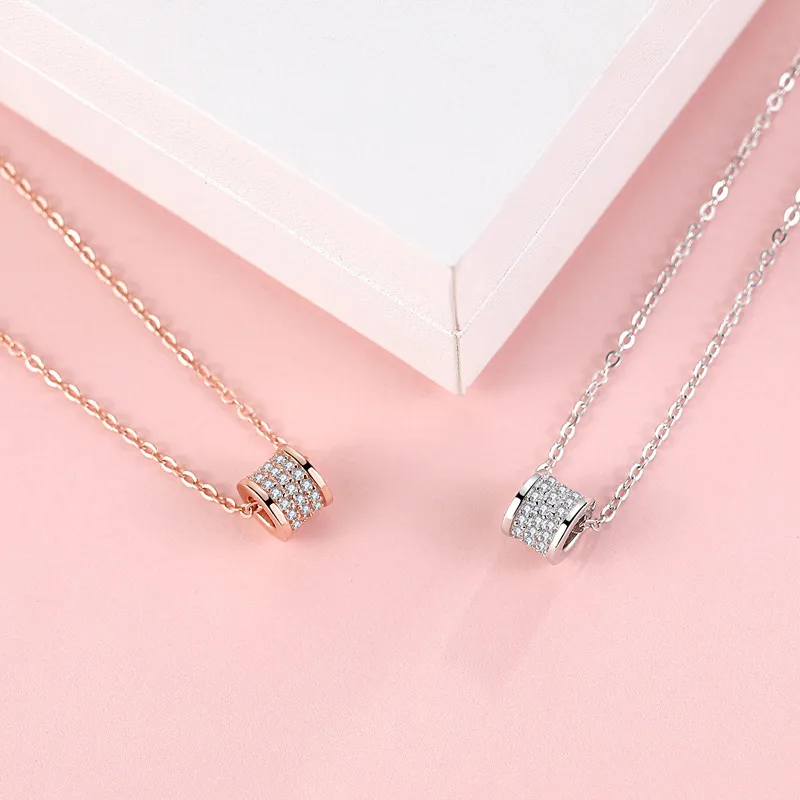 PUENTE S925 Silver Collarbone Chain Women's-7