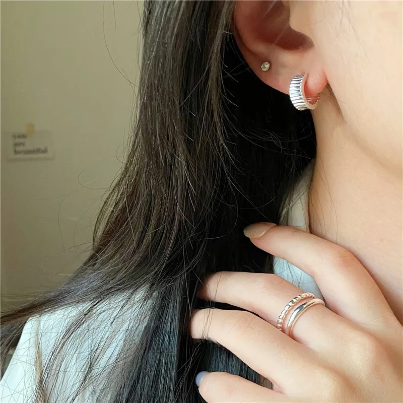 PUENTE S925 Sterling Silver Rings Women's-4