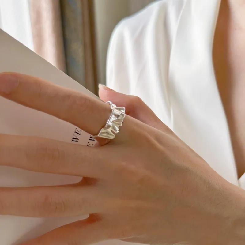 PUENTE S925 Sterling Silver Rings Women's-2