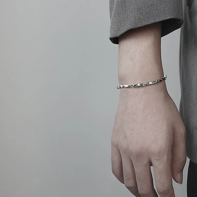PUENTE 925 Sterling Silver Bracelets Men's-3