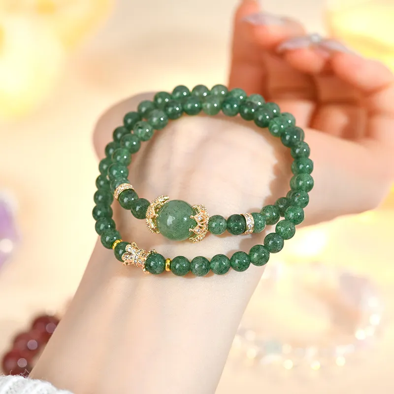PUENTE Strawberry Quartz Bracelets Women's-1