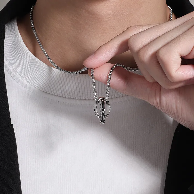 PUENTE S999 Silver Necklaces Men's-1
