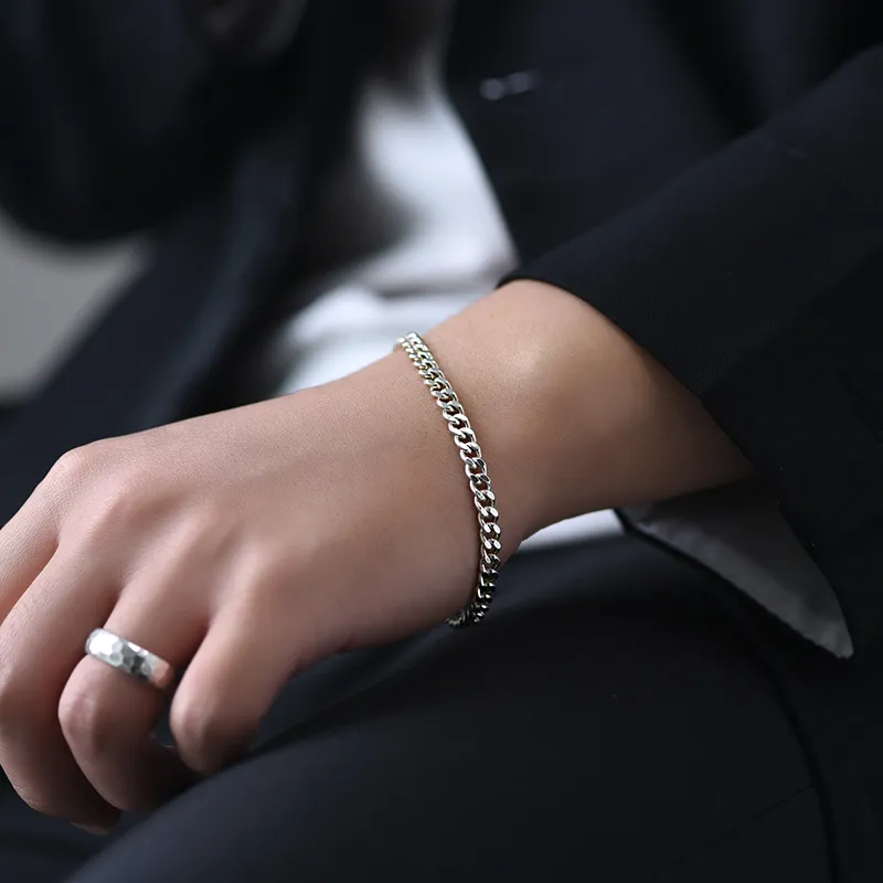 PUENTE S925 Silver Bracelets Men's-2
