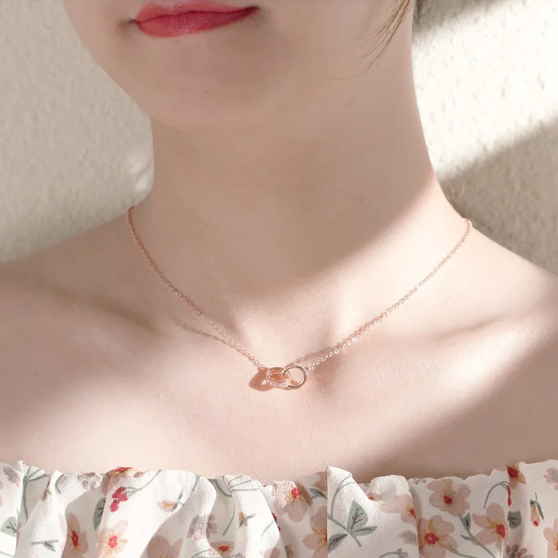 PUENTE 999 Fine Silver Collarbone Chain Women's-2