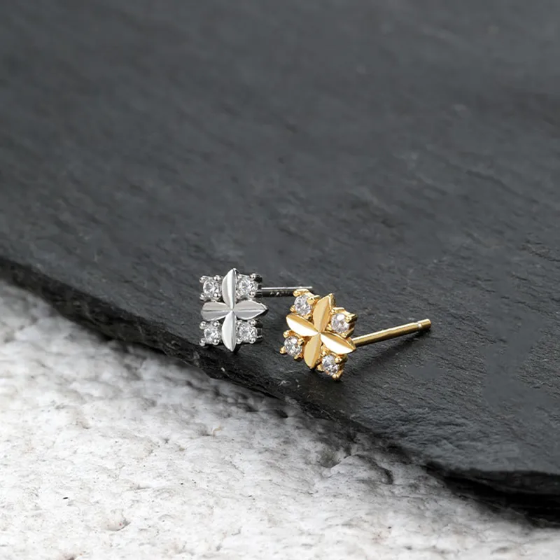 PUENTE Sterling Silver Stud Earrings Men's-3