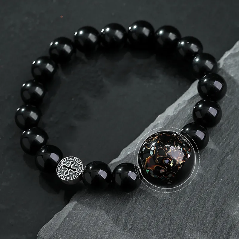 PUENTE Obsidian Bracelets Men's-3