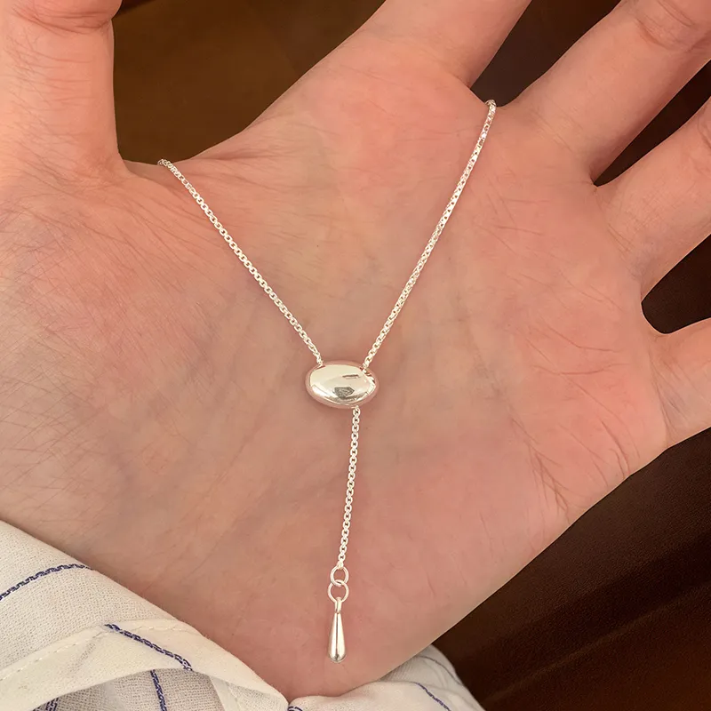 PUENTE 925 Sterling Silver Collarbone Chain Women's-1