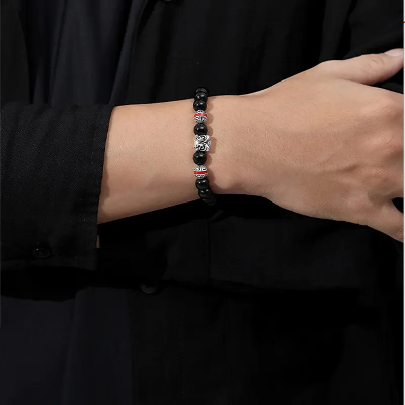 PUENTE Obsidian Bracelets Men's-1