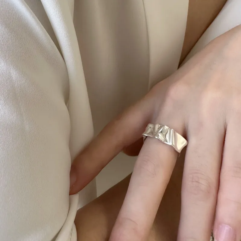 PUENTE S925 Sterling Silver Rings Women's-4