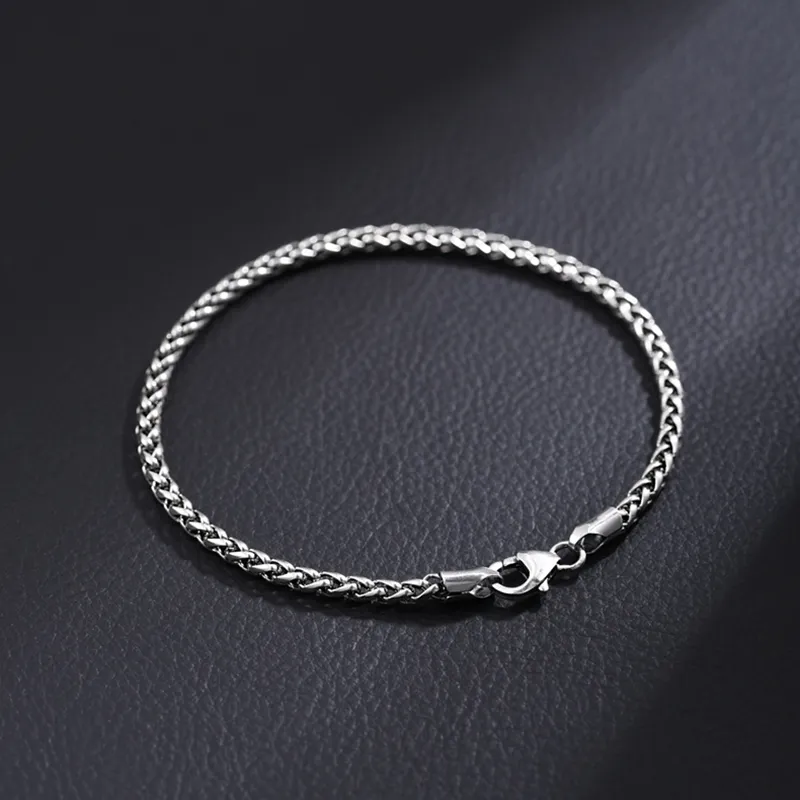 PUENTE S925 Silver Bracelets Men's-4