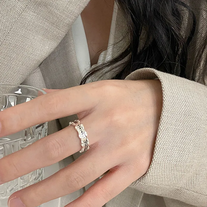PUENTE S925 Sterling Silver Rings Women's-4