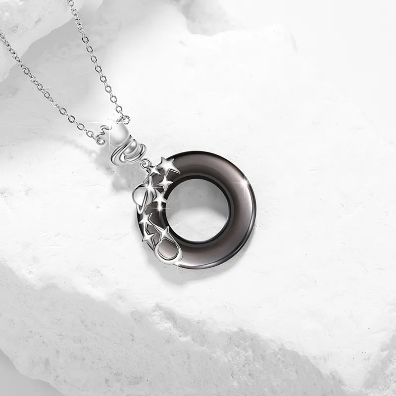 PUENTE S925 Silver Necklaces Unisex-4