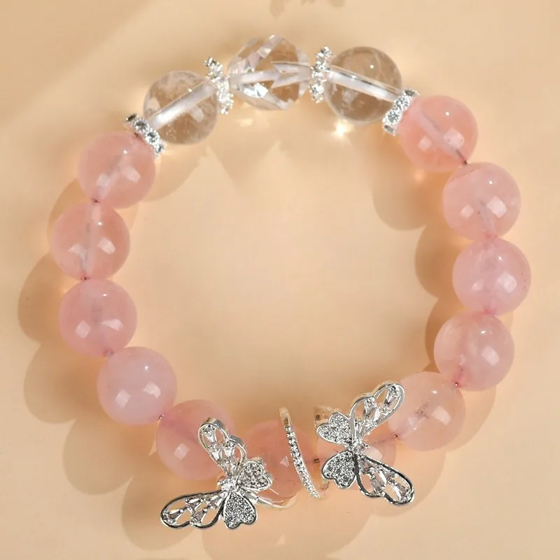 PUENTE White Crystal Bracelets Women's-2