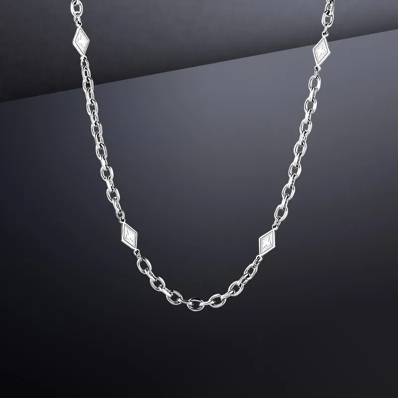 PUENTE 925 Sterling Silver Necklaces Men's-3