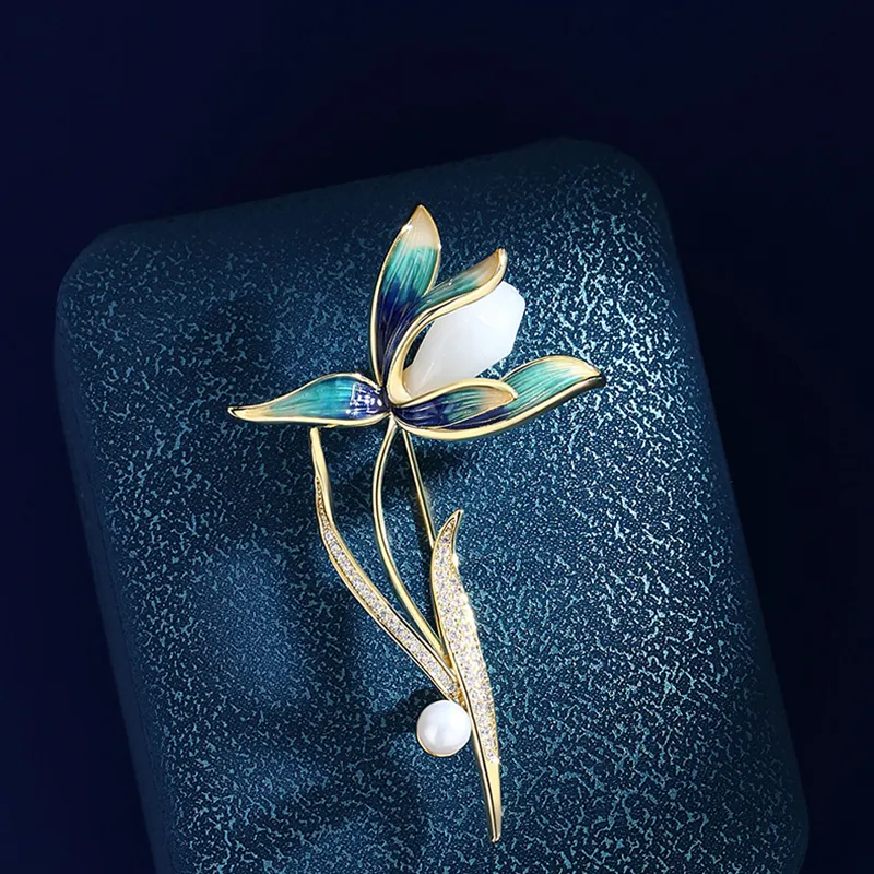 PUENTE Eco Friendly Copper Alloy Brooches Women's-1